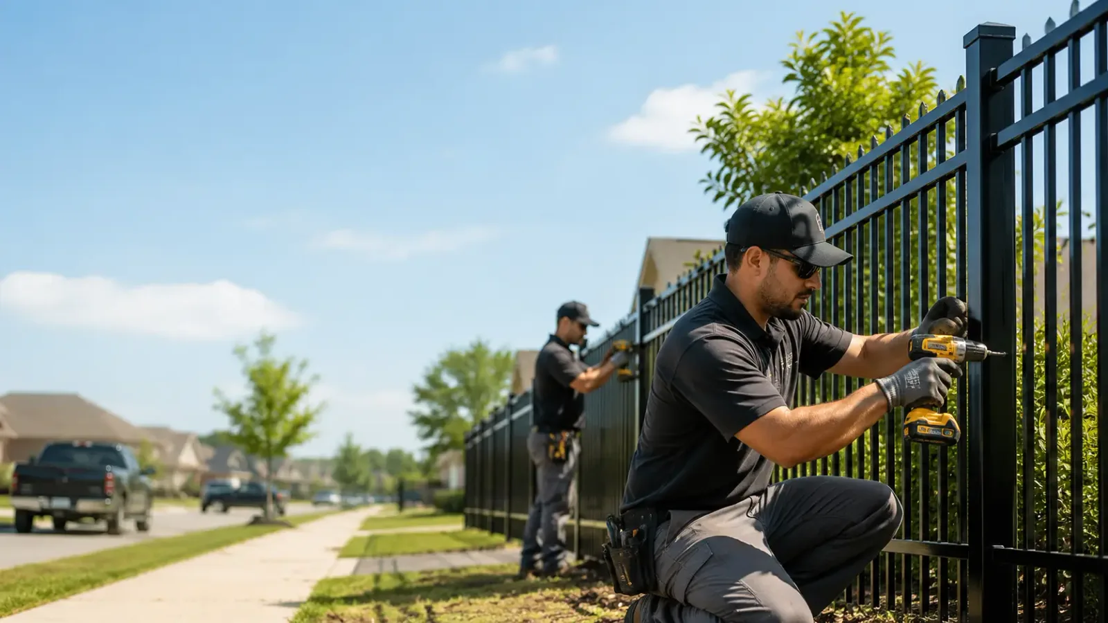 Metal Fence Installation in Fairfax, IA